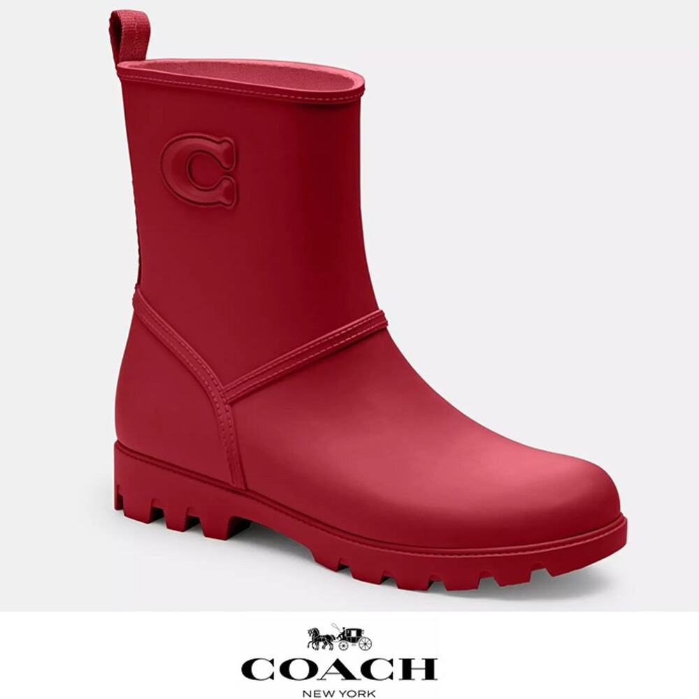NWT ❤️ Coach Ryder Rainboot